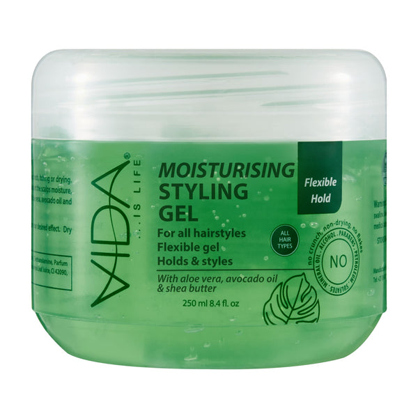 Moisturising Styling Gel Flexible Holds & Styles 250ml