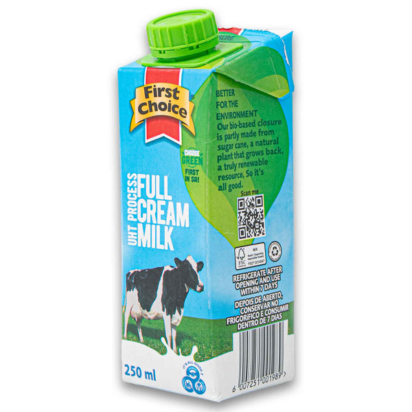 Full Cream Milk UHT Process 250ml