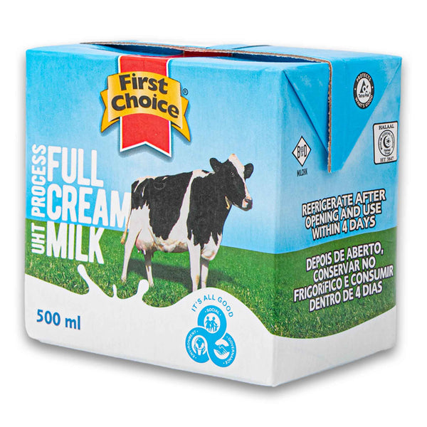 Full Cream Milk UHT Process 500ml