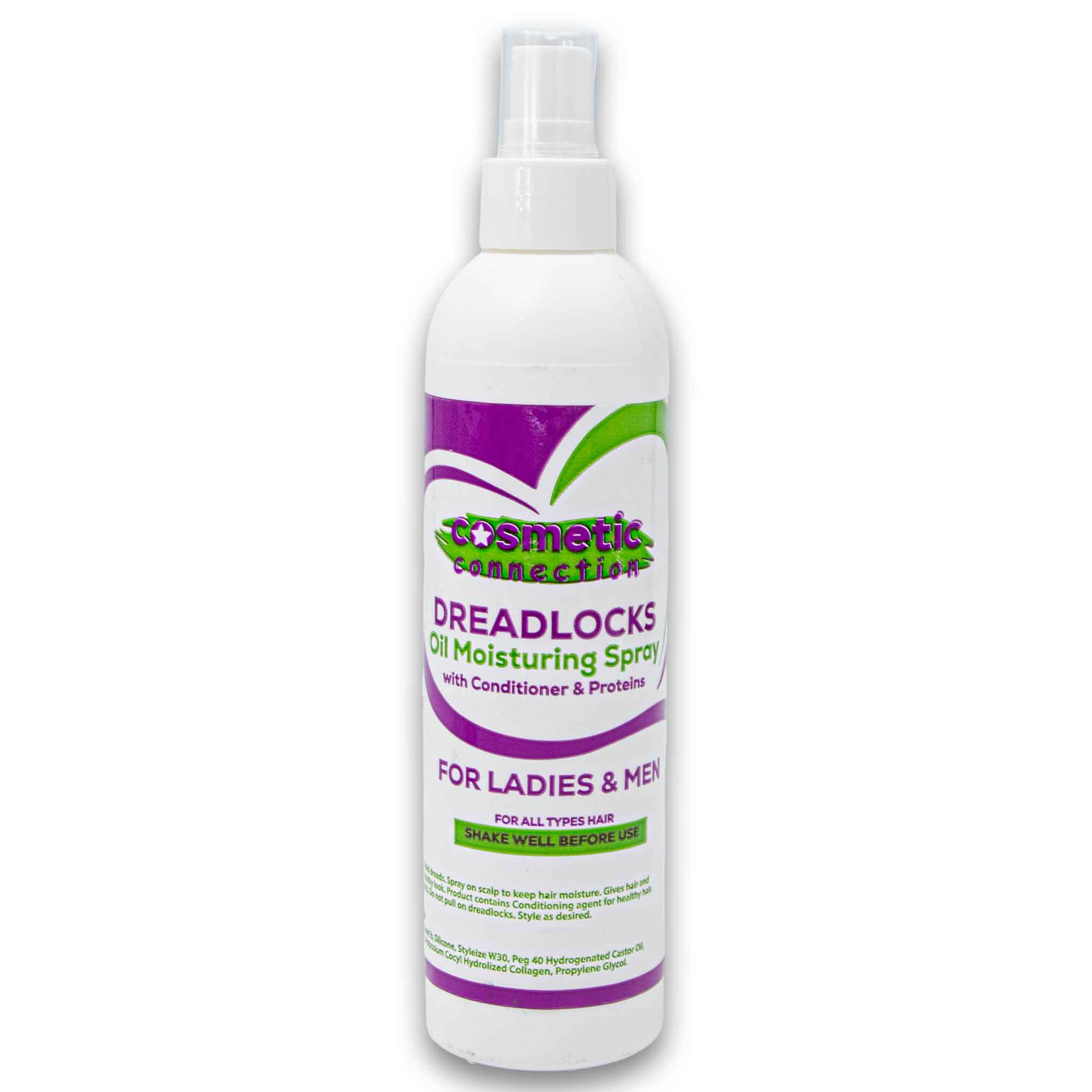 Dreadlocks Oil Moisturising Spray with Conditioner & Proteins 250ml ...