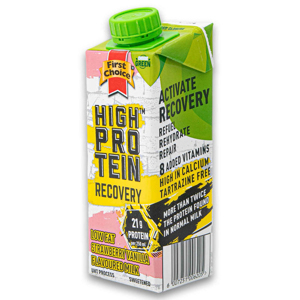 High Protein Recovery Low Fat Flavoured Milk UHT Process 250ml