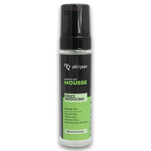 Wrap & Set Mousse Frizz Reducing Infused Argan & Coconut 200ml