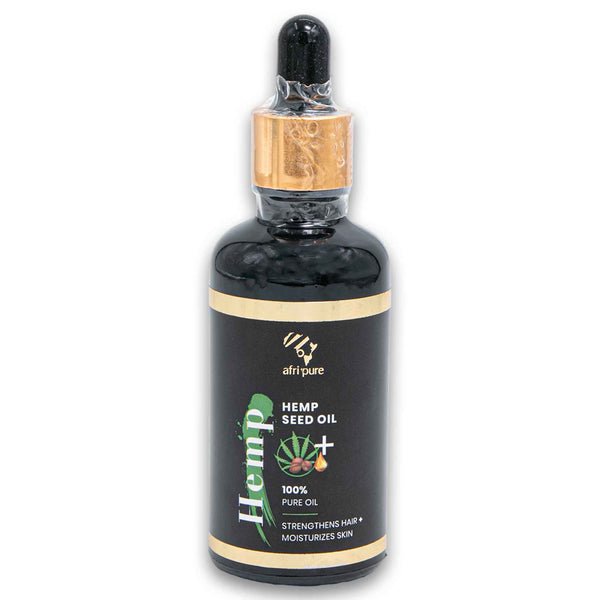 Pure 100% Hemp Seed Oil Strengthens Hair + Moisturises Skin 50ml