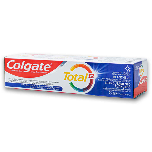 Total 12 Advanced Whitening Fluoride Toothpaste 75ml