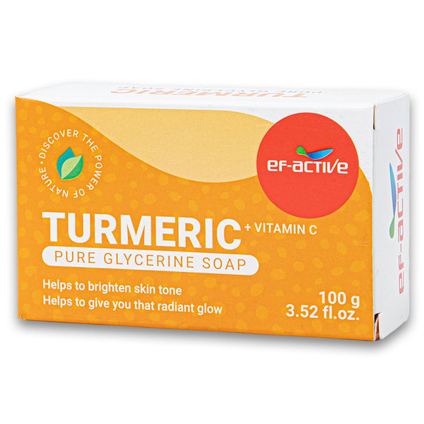 Turmeric + Vitamin C Pure Glycerine Soap 100g