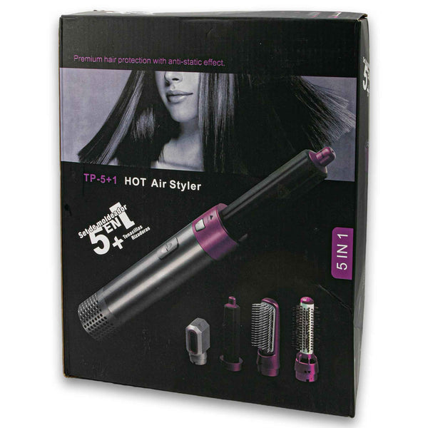 5 in 1 Hot Air Curling Tong Hair Styler Set