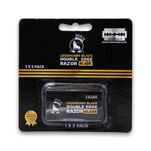 Legendary Blade Double Edge Razor Blade 5 Pack