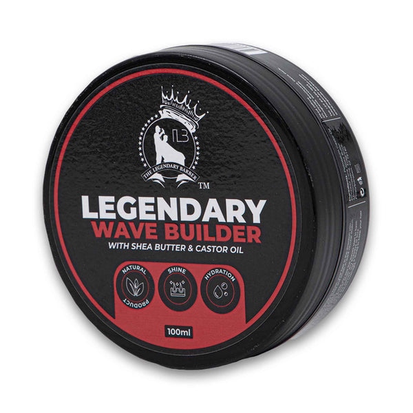 Legendary Wave Builder with Shea Butter & Castor Oil 100ml