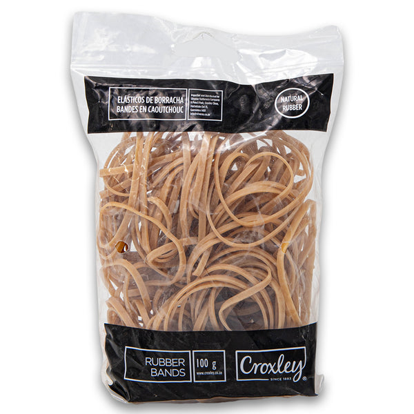 Natural Crepe Rubber Bands #32 100g