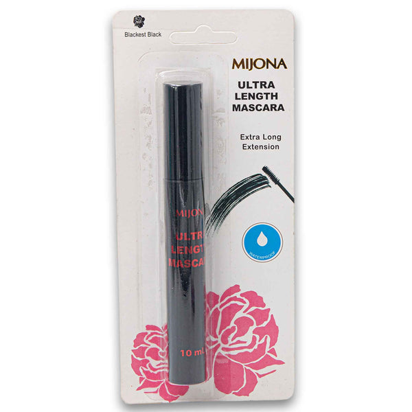 Ultra Length Waterproof Mascara Blackest Black 10ml