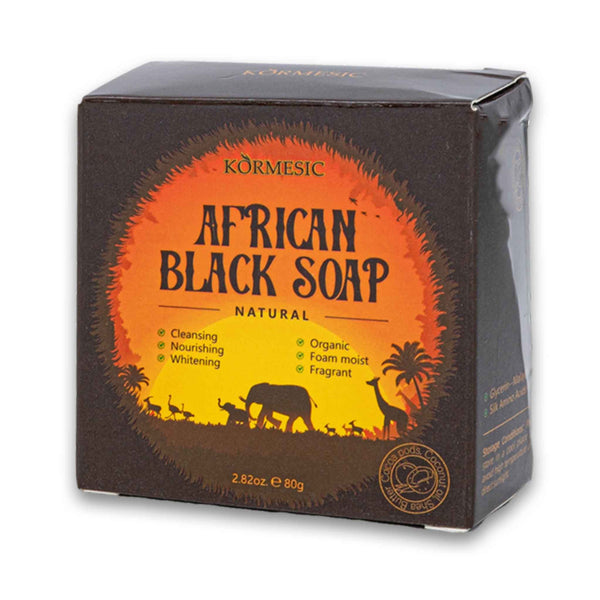 African Black Soap Natural 80g