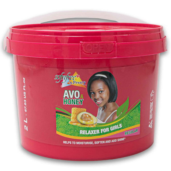 Avo & Honey Relaxer for Girls Regular 2L