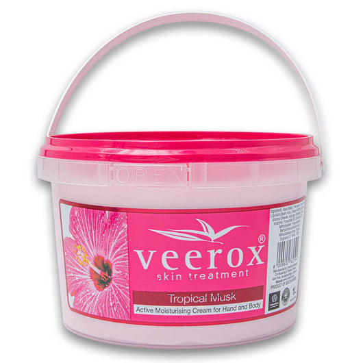 Veerox, Active Moisturising Cream for Hand & Body 1L - Cosmetic Connection