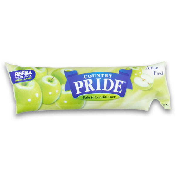 Country Pride, Fabric Conditioner Apple Fresh Refill Pack 500ml - Cosmetic Connection