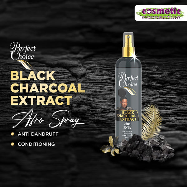 Black Charcoal Extract Afro Spray 350ml