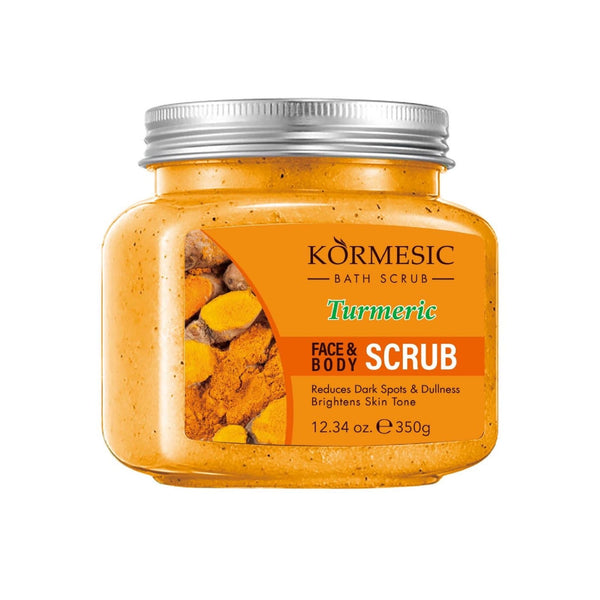 Face & Body Bath Scrub Turmeric Brightens Skin Tone 350g