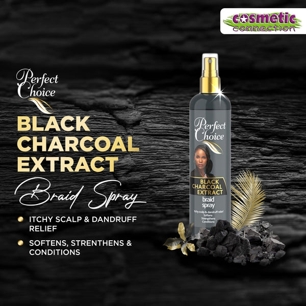 Black Charcoal Extract Braid Spray 350ml