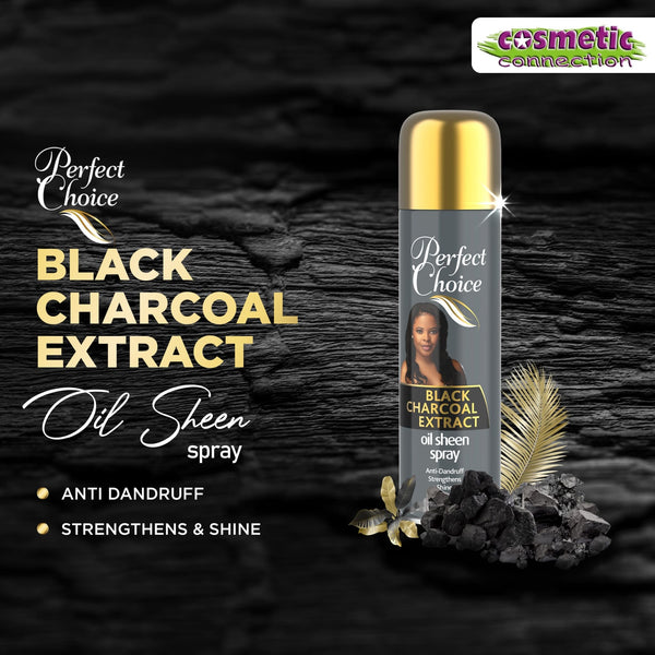 Black Charcoal Extract Oil Sheen Spray 275ml