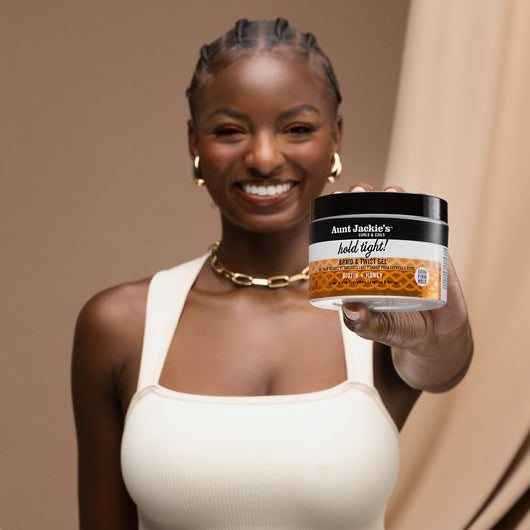 Aunt Jackie's, Hold Tight Braid & Twist Gel Biotin + Honey 213g - Cosmetic Connection