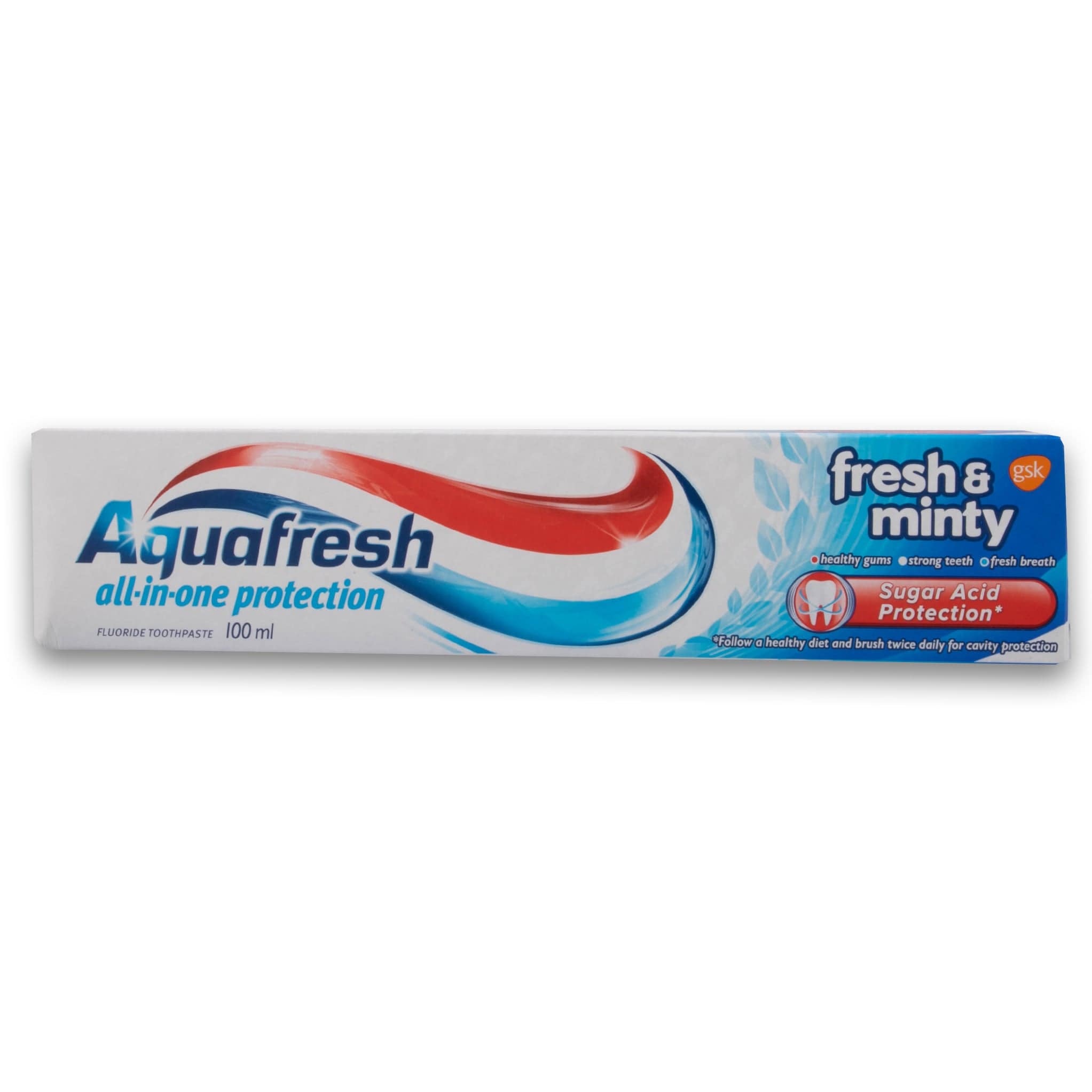 Fresh & Minty Fluoride Toothpaste All-in-one Protection 100ml ...