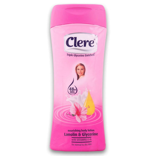 Clere, Nourishing Body Lotion 400ml - Cosmetic Connection