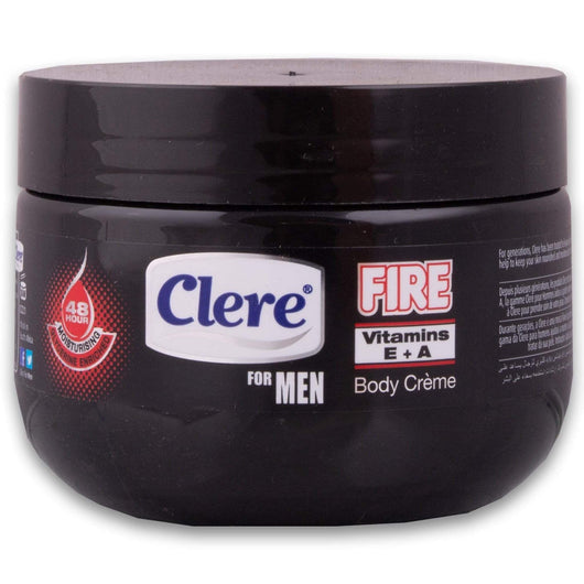 Clere, Men Moisturising Body Cream 250ml - Cosmetic Connection