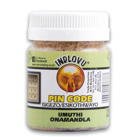 Indlovu, Pin Code Powder 50g - Cosmetic Connection