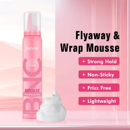 Karseell, Hair Mousse Style Bubble Shine 200ml - Cosmetic Connection