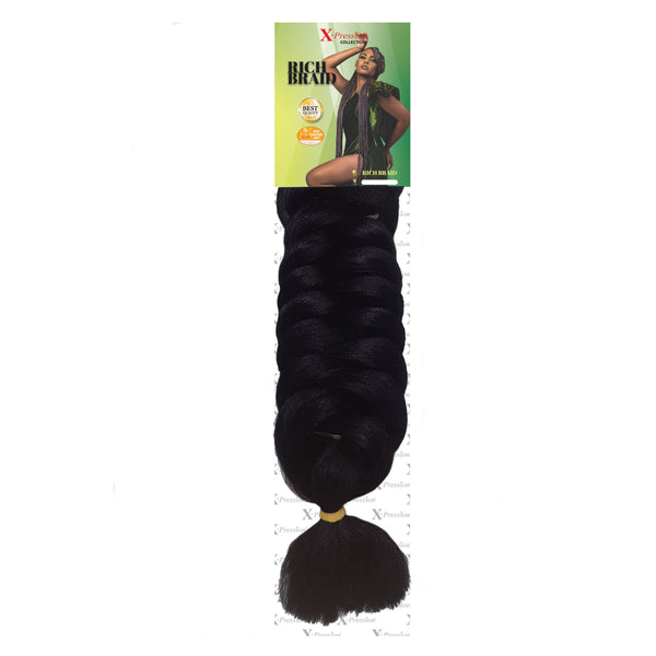 Rich Braid 82" 100% Kanekalon Fiber 230g