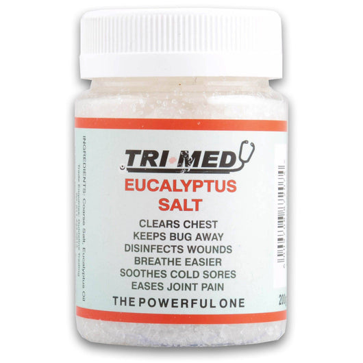 Tri Med, Eucalyptus Salt 500g - Cosmetic Connection