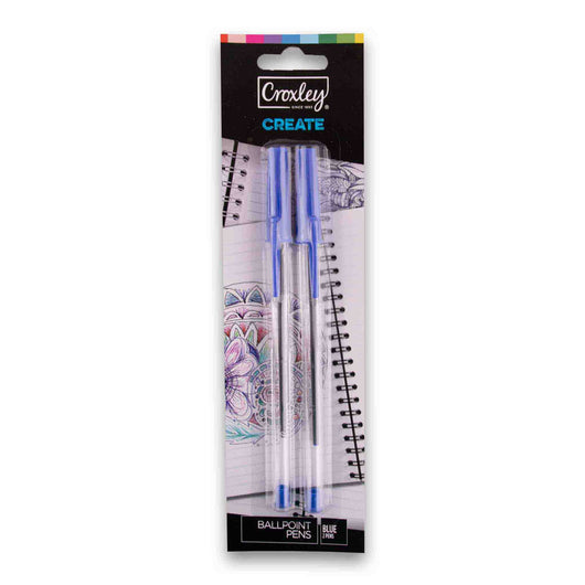 Croxley, Ballpoint Pen - 2 Pack - Cosmetic Connection