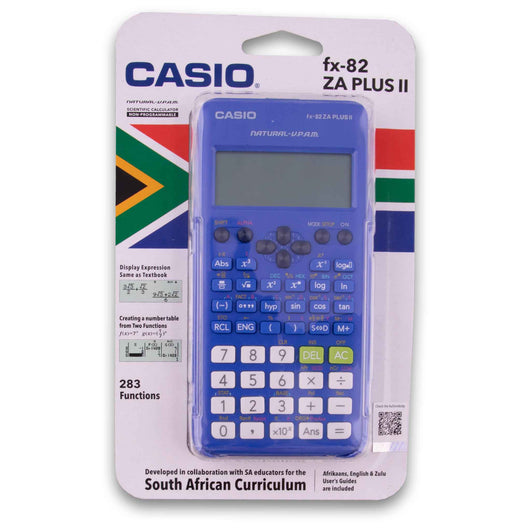 Casio Calculator, Scientific Calculator FX-82ZA Plus II - Cosmetic Connection