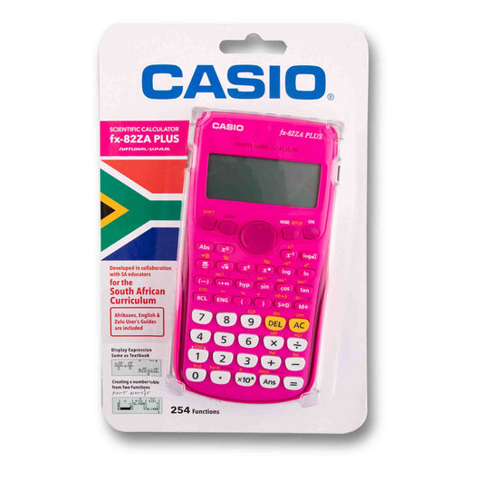 Casio Calculator, Scientific Calculator FX-82ZA Plus - Cosmetic Connection