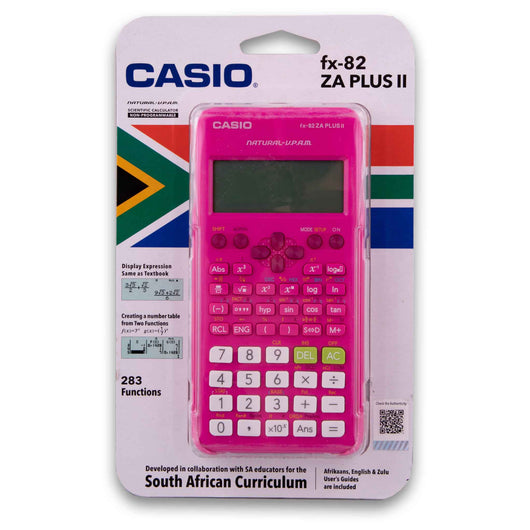 Casio Calculator, Scientific Calculator FX-82ZA Plus II - Cosmetic Connection