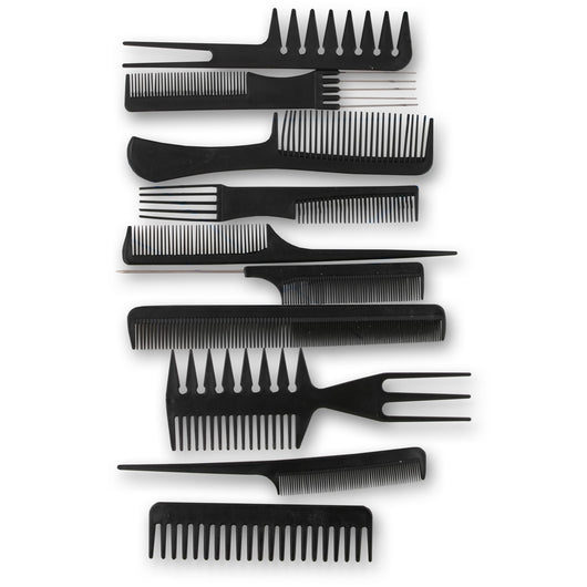 Belleza, Salon Comb Set - 10 Pack - Cosmetic Connection