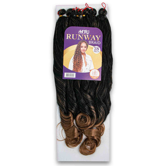 Afrotex, Runway Braid 28" - Hot Water Curl - Cosmetic Connection