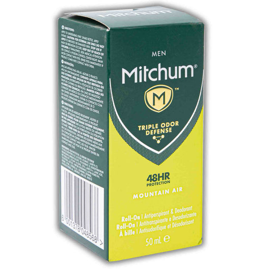 Mitchum, Men Roll On 50ml Triple Odor Defense - Cosmetic Connection