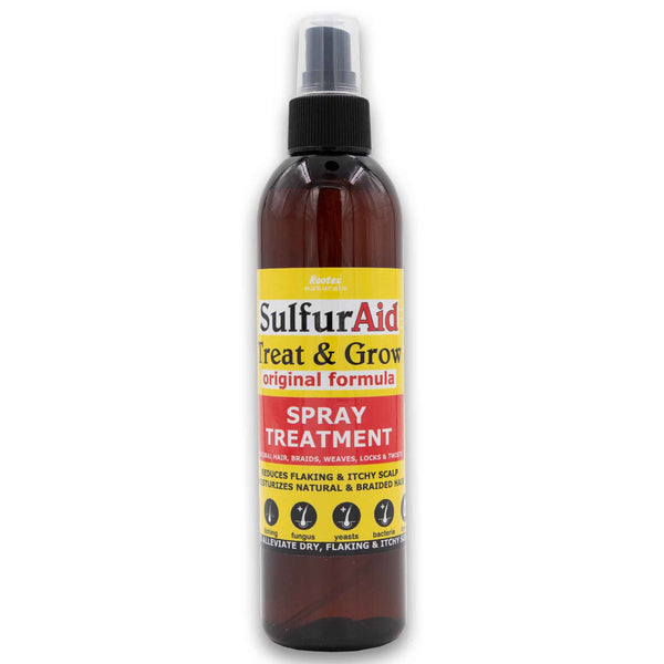 Rootex Naturals, Sulfur Aid Spray Treatment 250ml - Treat & Grow - Cosmetic Connection