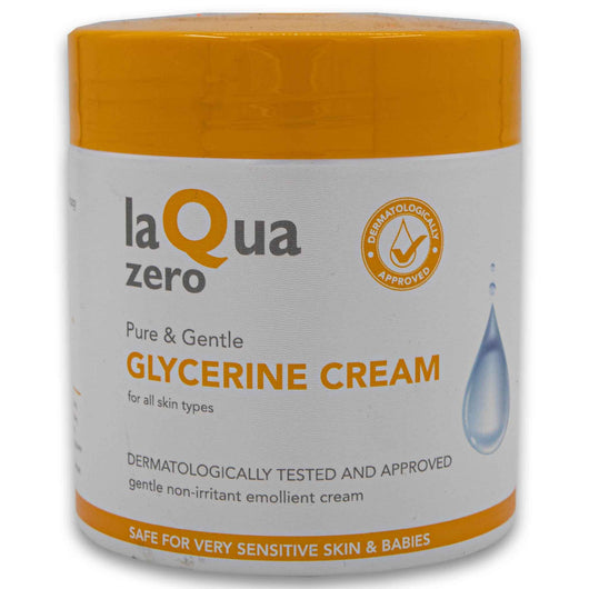 Laqua Zero, Glycerine Cream 500ml - Cosmetic Connection