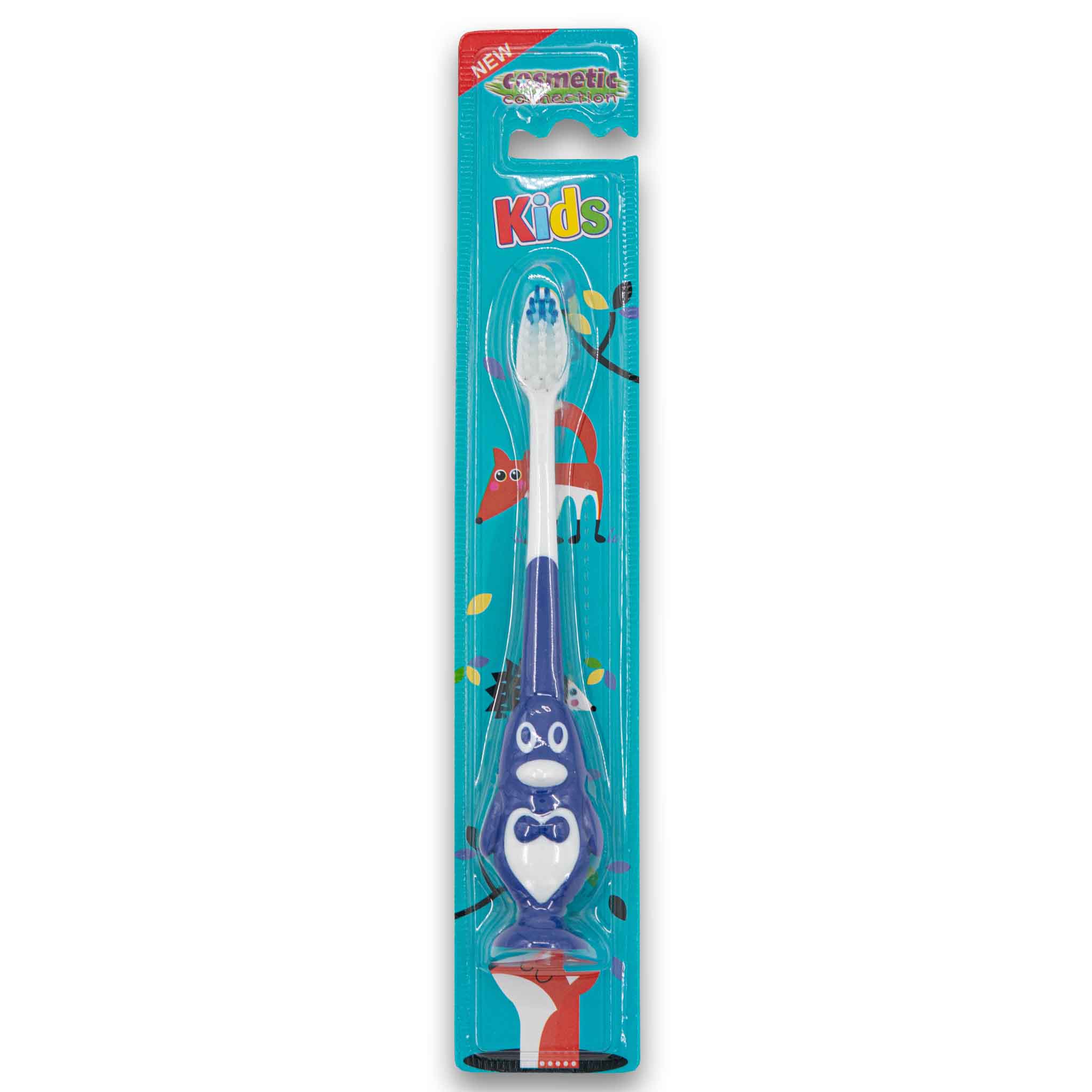 Kids Penguin Toothbrush with Soft Bristles – Cosmetic Connection