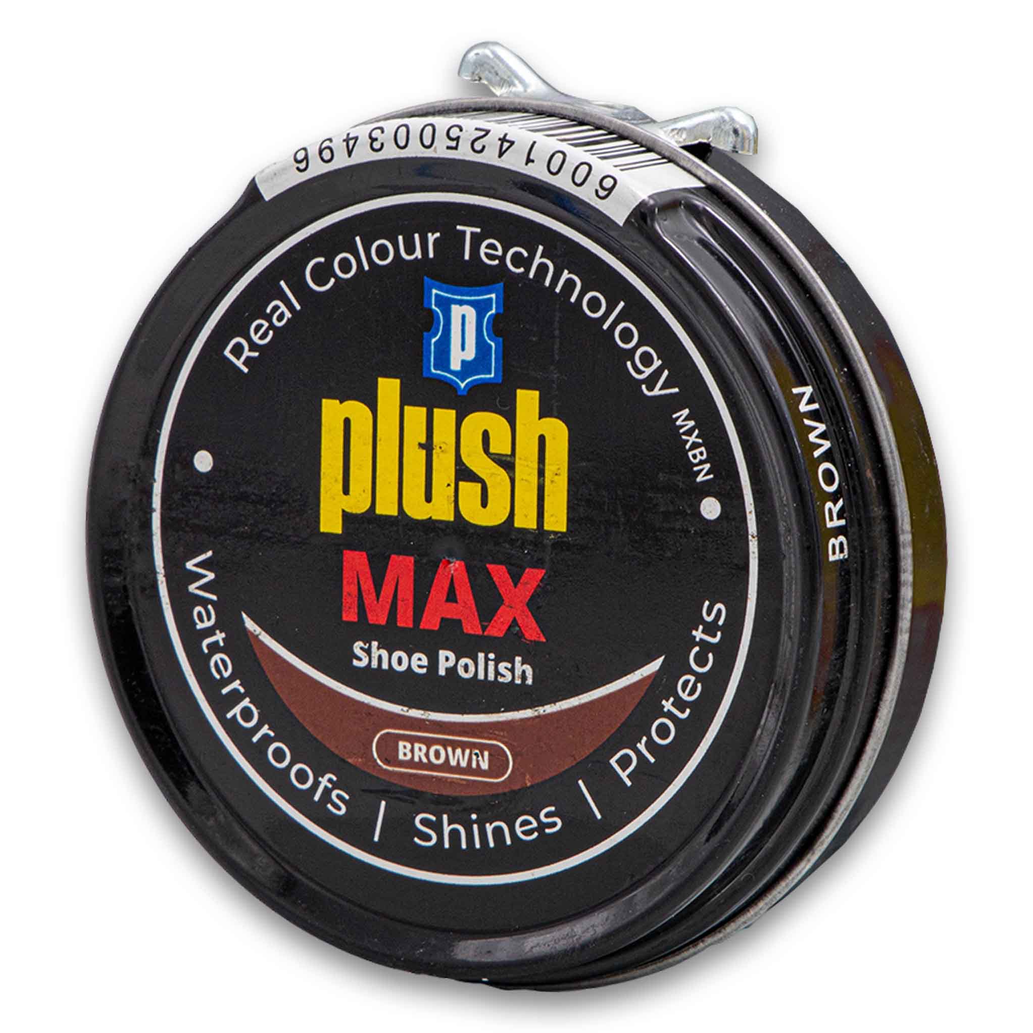 Plush White Shoe Polish Cream 50ml, Shoe Polish