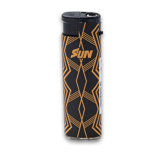 Sun, Torch Lighter Black and Gold Assorted - Cosmetic Connection