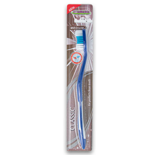 Cosmetic Connection, Classic Toothbrush with Medium Bristles Assorted - Cosmetic Connection