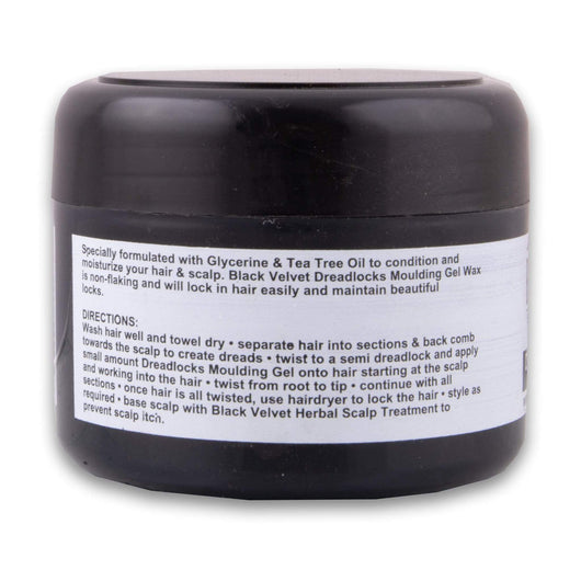 Black Velvet, Black Velvet Dreadlocks Moulding Gel 250ml - Cosmetic Connection