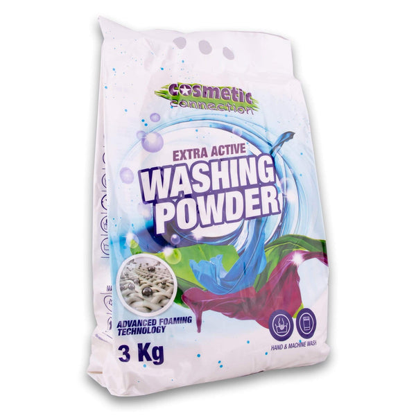 Cosmetic Connection, Hand Washing Powder 3kg - Extra Active - Cosmetic Connection