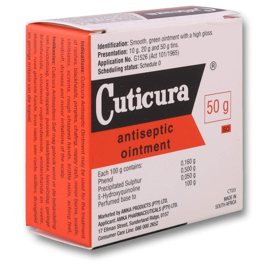 Cuticura, Cuticura Antiseptic Ointment 50g - Cosmetic Connection