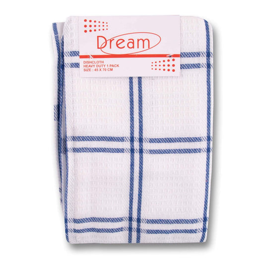 Dream Textiles, Dishcloth Heavy Duty 45 x 70cm - 1 Pack - Cosmetic Connection