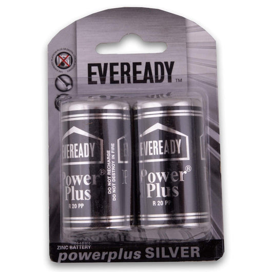 Eveready Batteries, Eveready Batteries D 2 Pack - Cosmetic Connection