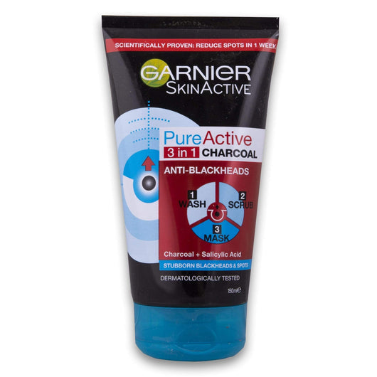 Garnier, Pure Active 3-in-1 - Cosmetic Connection