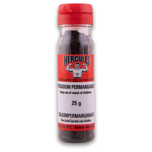 Hercules, Hercules Potassium Permanaganate 25g - Cosmetic Connection